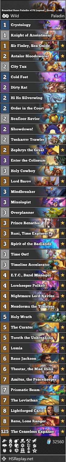 Renathal Reno Paladin #178 Legend - Ocean___HS