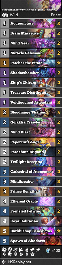 Renathal Shadow Priest #329 Legend - TrveKvlt