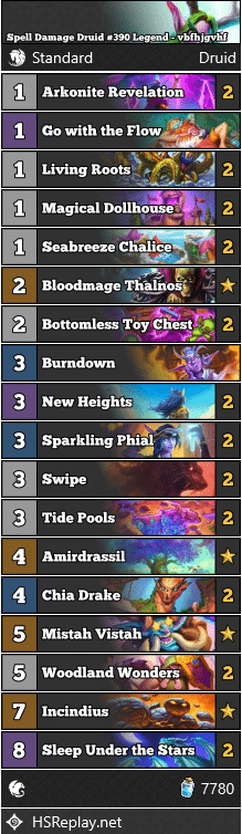 Spell Damage Druid #390 Legend - vbfhjgvhf