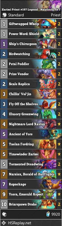 Zarimi Priest #197 Legend - Nautlocke_VT