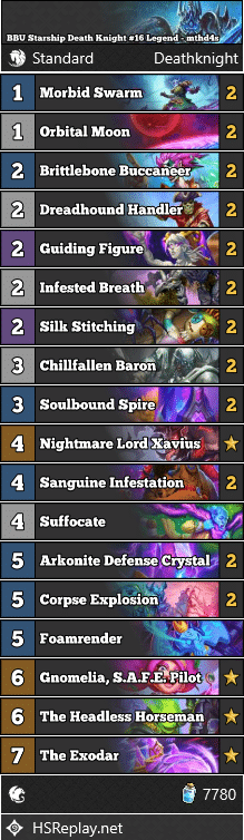 BBU Starship Death Knight #16 Legend - mthd4s