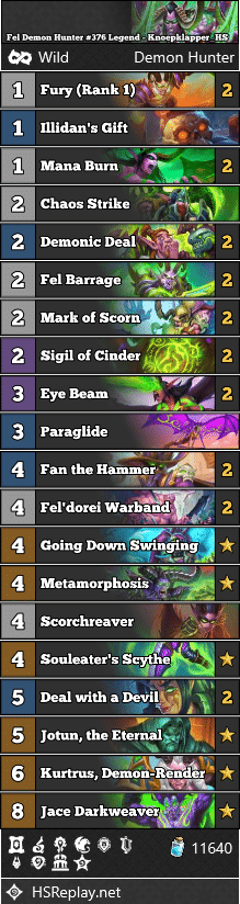 Fel Demon Hunter #376 Legend - Knoepklapper_HS
