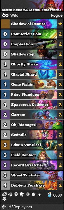 Garrote Rogue #22 Legend - femboyjerma