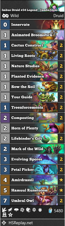 Imbue Druid #54 Legend - JambaJooze_