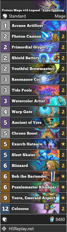 Protoss Mage #18 Legend - kubu_gaming