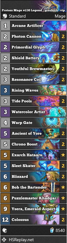 Protoss Mage #230 Legend - greshnik_vip