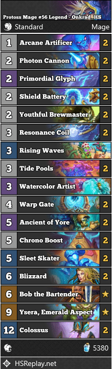 Protoss Mage #56 Legend - Onkrad_HS