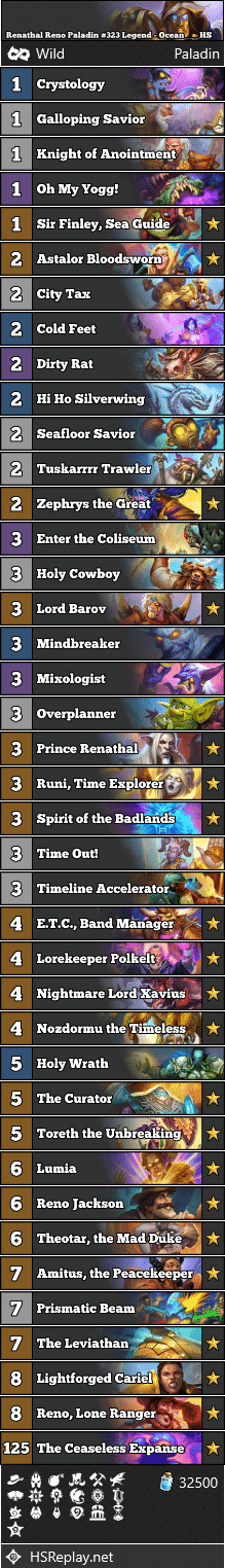 Renathal Reno Paladin #323 Legend - Ocean___HS
