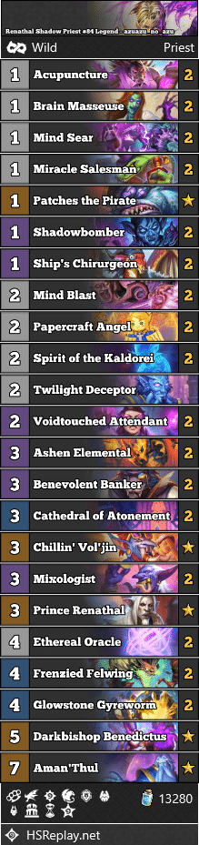 Renathal Shadow Priest #84 Legend - azuazu_no_azu