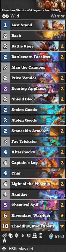 Rivendare Warrior #34 Legend - LeviHS666
