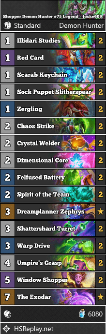 Shopper Demon Hunter #75 Legend - Joske609