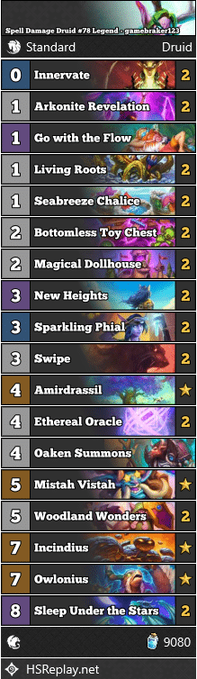 Spell Damage Druid #78 Legend - gamebraker123