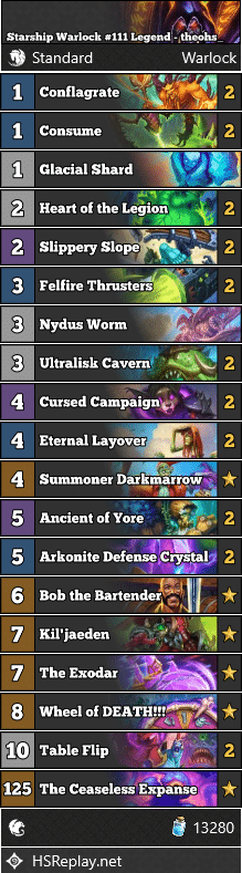 Starship Warlock #111 Legend - theohs_