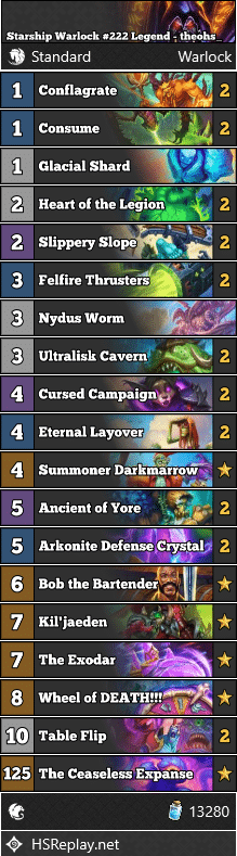 Starship Warlock #222 Legend - theohs_