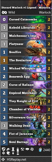Discard Warlock #1 Legend - Minerica