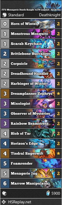 FFU Menagerie Death Knight #278 Legend - Archvile