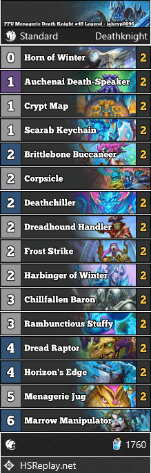 FFU Menagerie Death Knight #49 Legend - jakeyp0096