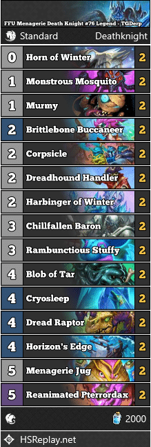 FFU Menagerie Death Knight #76 Legend - TGDerp