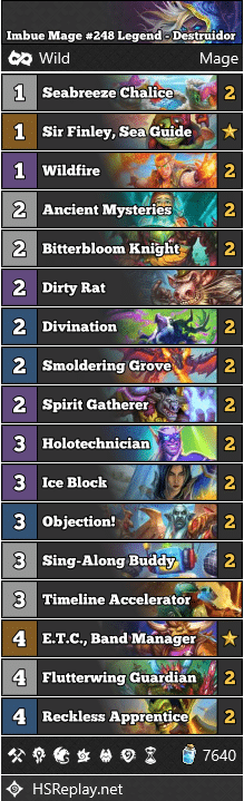 Imbue Mage #248 Legend - Destruidor