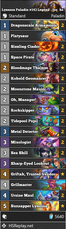 Lynessa Paladin #143 Legend - fso_hs