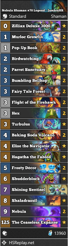 Nebula Shaman #78 Legend - JambreHS