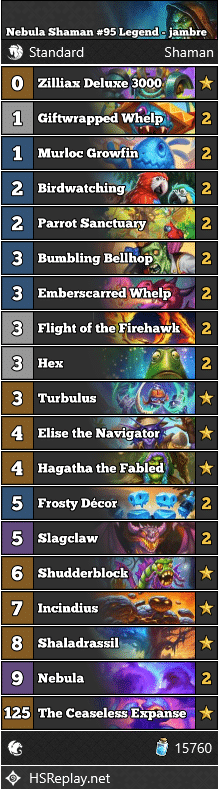 Nebula Shaman #95 Legend - jambre