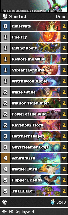 (Pre-Release Brawliseum) 6-1 Quest Druid - pocket_train