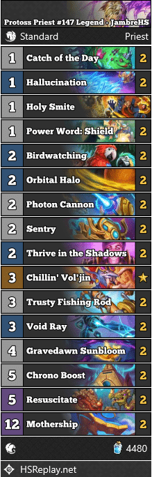 Protoss Priest #147 Legend - JambreHS