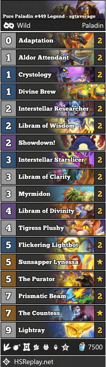 Pure Paladin #449 Legend - sgtaverage