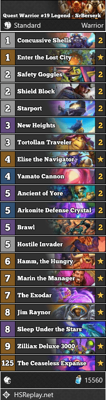 Quest Warrior #19 Legend - SrBerserk