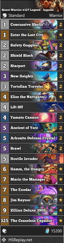 Quest Warrior #327 Legend - lugozzi__