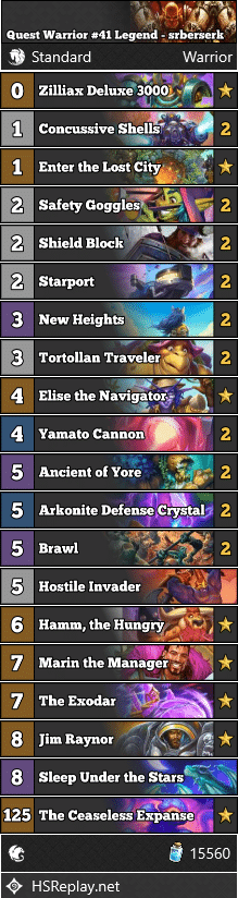Quest Warrior #41 Legend - srberserk