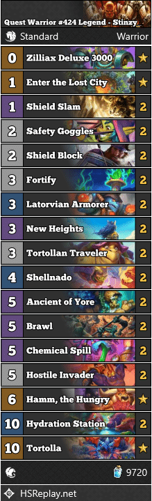 Quest Warrior #424 Legend - Stinzy_