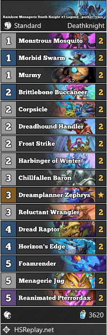 Rainbow Menagerie Death Knight #7 Legend - pocket_train