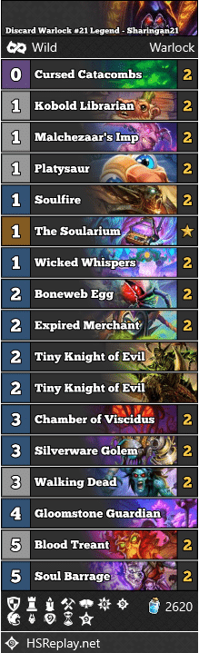 Discard Warlock #21 Legend - Sharingan21