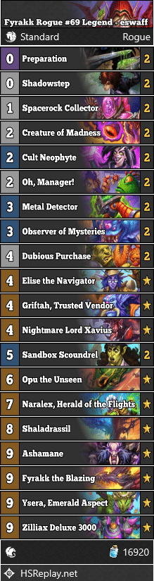Fyrakk Rogue #69 Legend - eswaff