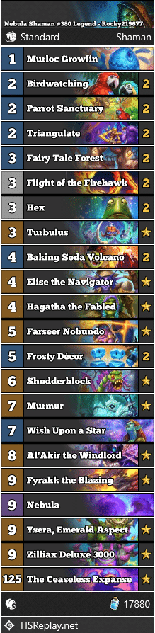 Nebula Shaman #380 Legend - Rocky219677