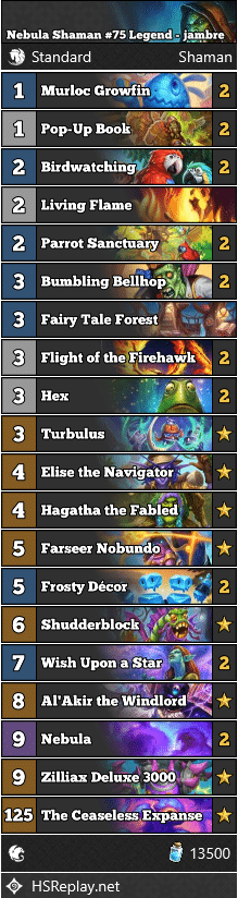 Nebula Shaman #75 Legend - jambre