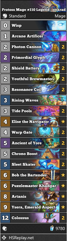 Protoss Mage #110 Legend - onkrad