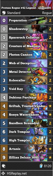 Protoss Rogue #42 Legend - ananab01
