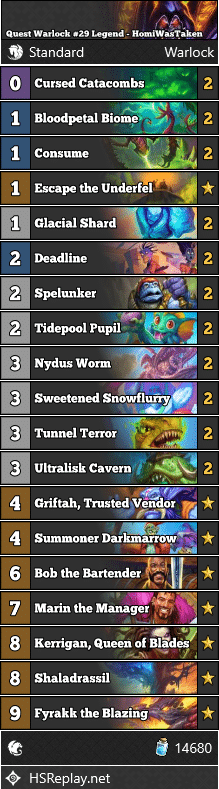 Quest Warlock #29 Legend - HomiWasTaken