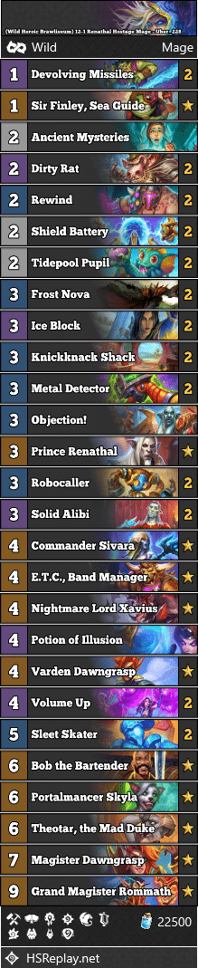 (Wild Heroic Brawliseum) 12-1 Renathal Hostage Mage - Uber_228