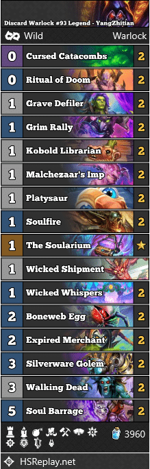 Discard Warlock #93 Legend - YangZhitian