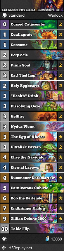 Egg Warlock #180 Legend - Risewashere_HS