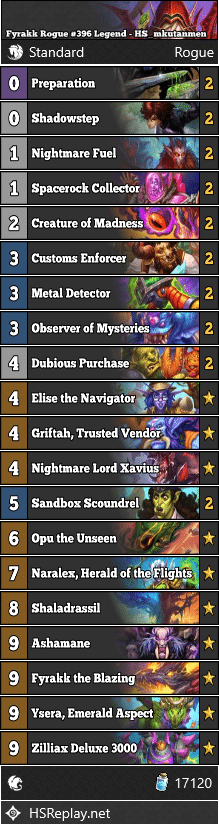 Fyrakk Rogue #396 Legend - HS_mkutanmen