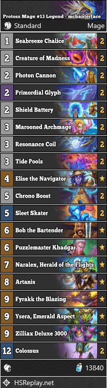 Protoss Mage #13 Legend - mcbanterface