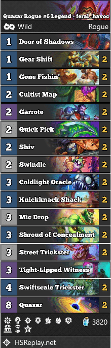 Quasar Rogue #6 Legend - feral_havoc