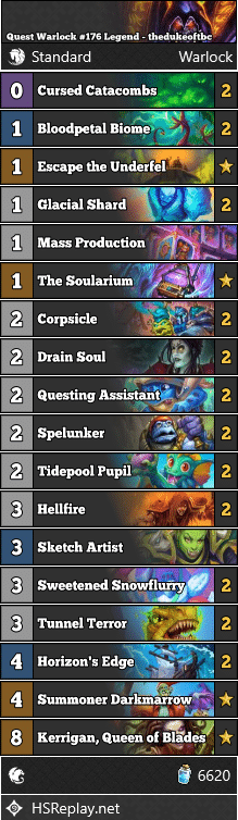 Quest Warlock #176 Legend - thedukeoftbc