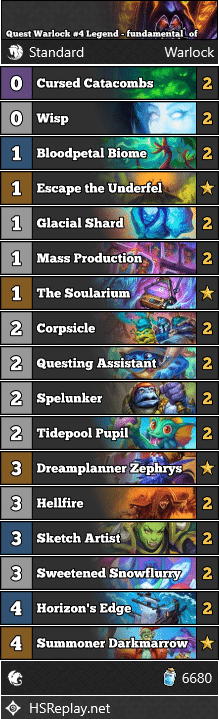 Quest Warlock #4 Legend - fundamental_of