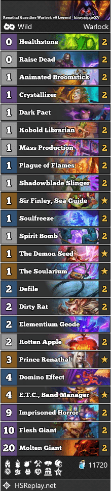 Renathal Questline Warlock #9 Legend - kirayamatoXV